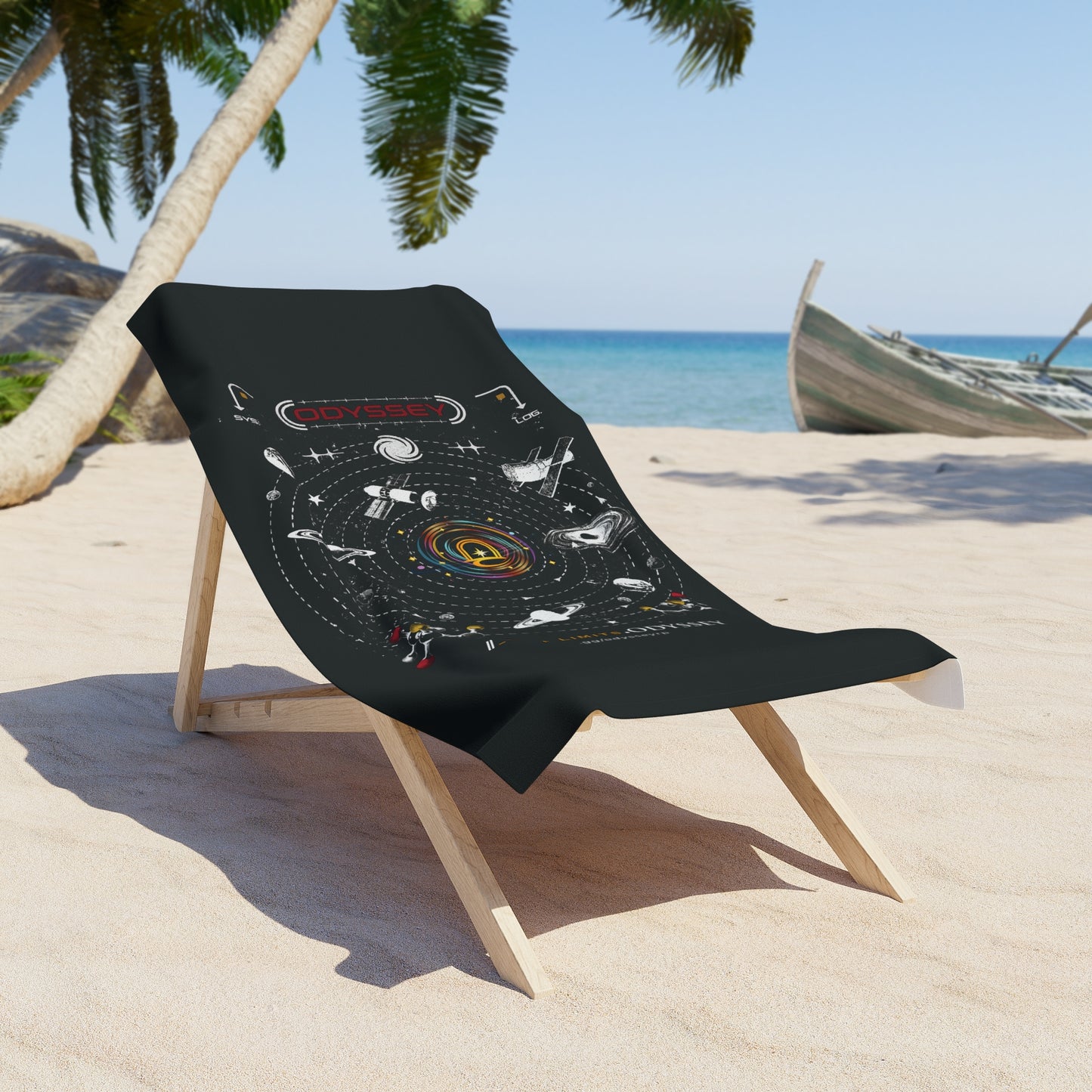 Odyssey Beach Towel - Space