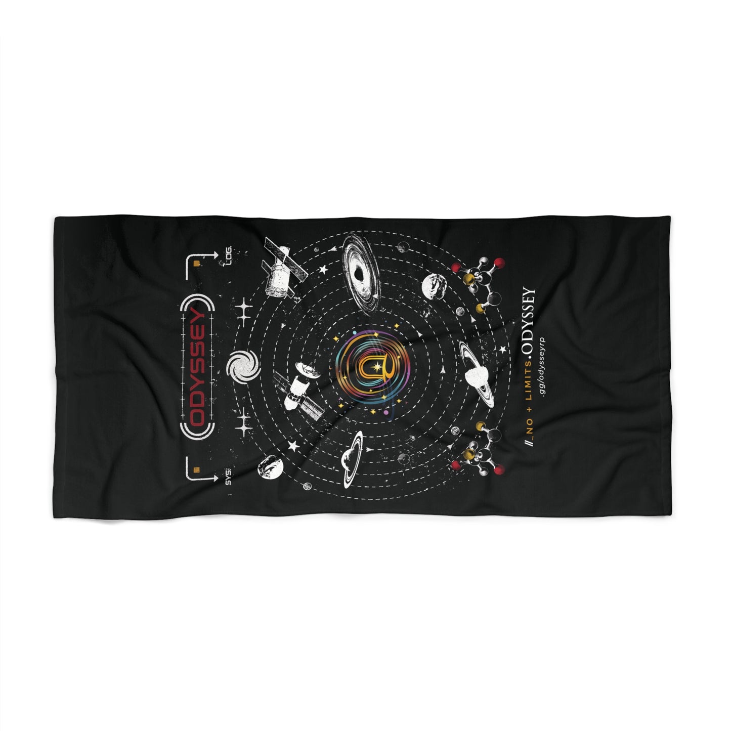 Odyssey Beach Towel - Space